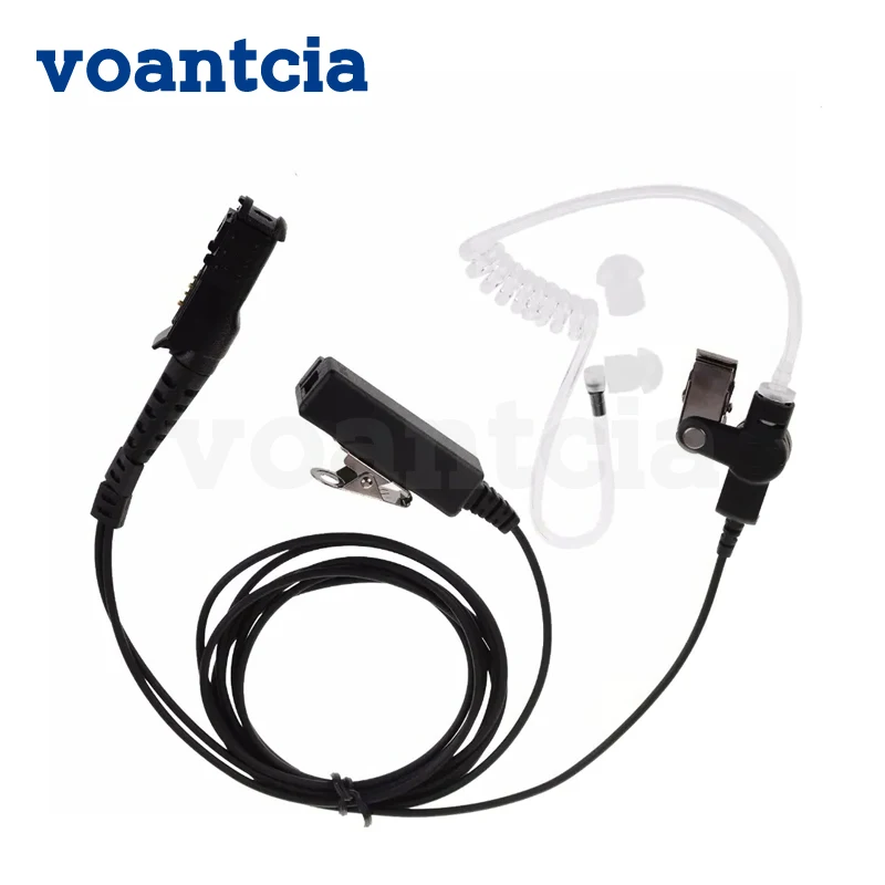 PPT Headset Earpiece For Motorola Xir P6600 P6620 XPR3300 XPR3500 MTP3250 Two Way Radio Walkie Talkie Air Acoustic Tube