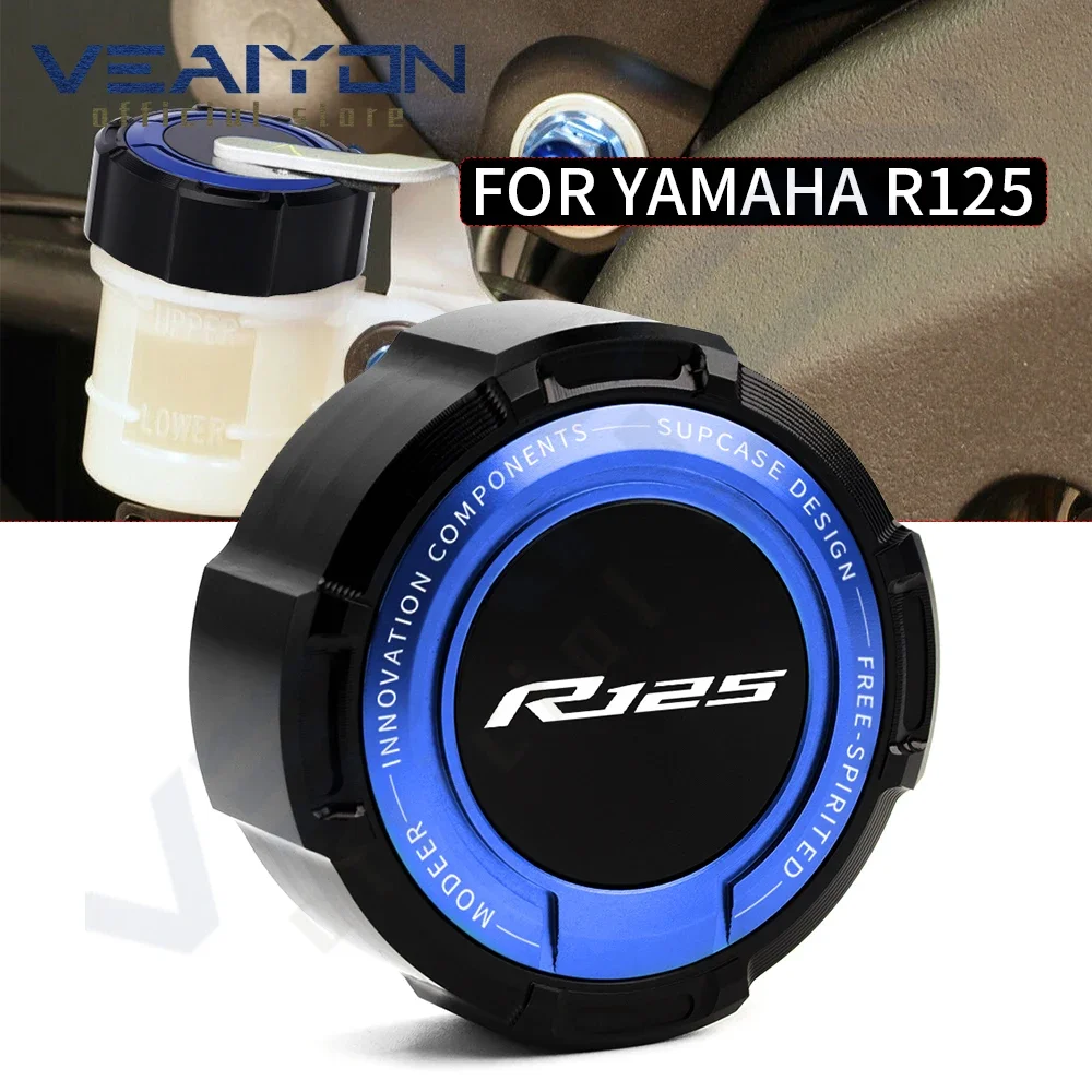 

For YAMAHA YZF R125 YZF-R125 2014 2015 2016 2017 2018 2019 2020 Motorcycle Accessories Rear Brake Fluid Reservoir Cap Oil Cup