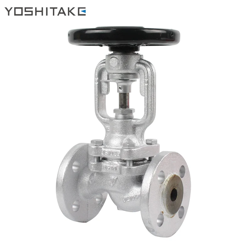 Wholesale Yoshitake BSV-2EN DN15 DN20 DN25 Bellows Sealed Globe Valve for Steam  Air Cold And Hot Water Oil