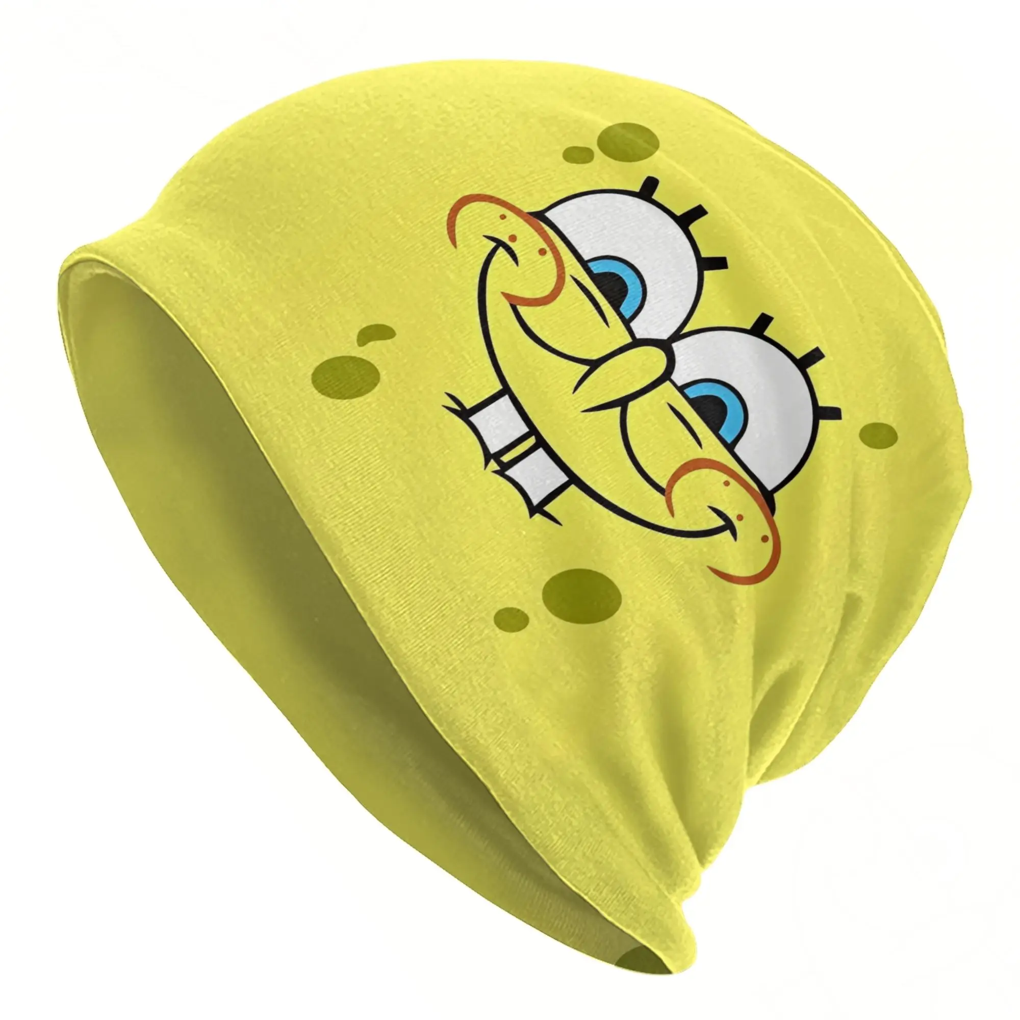 Spongebobed SquarePants Caps  Hip Hop Men Women Outdoor Skullies Beanies Hats Spring Warm Head Wrap Bonnet Knitting Hats