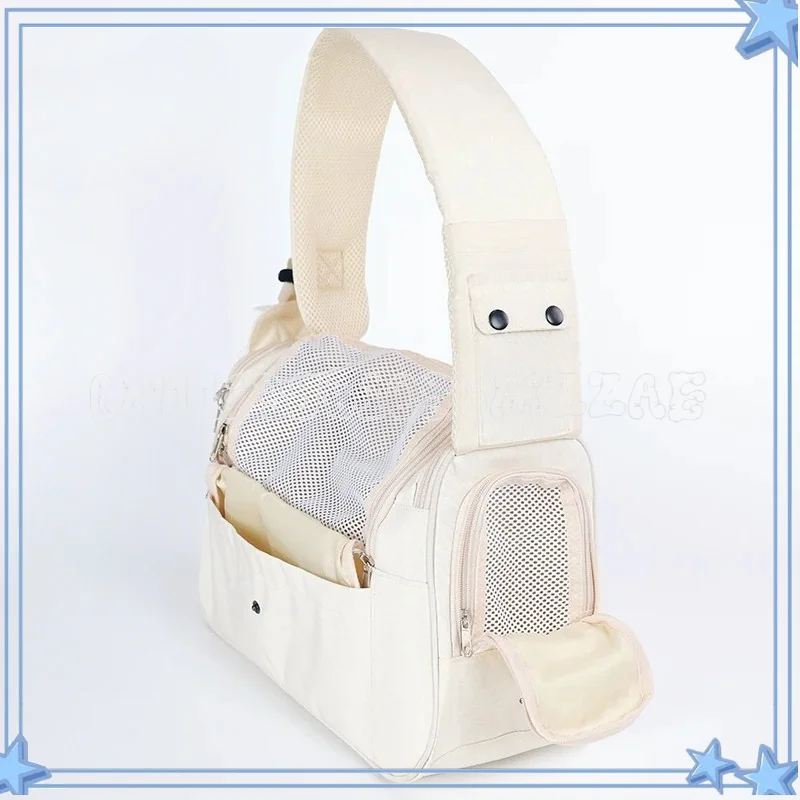 Pet Bag Dog Bag Go Out Portable Small Dog Oblique Straddle Backpack Large Capacity Four-season Cat Backpack