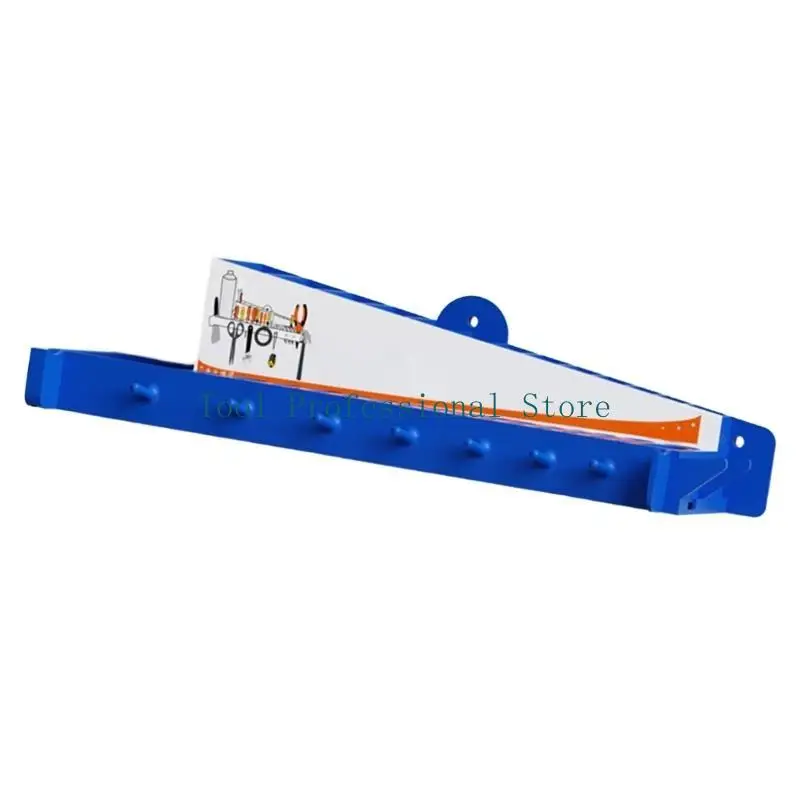 57QF Screwdriver Wall Mounted Screwdriver Holder Screwdriver Rack Space Saving Wall Screwdriver Stand Hanger