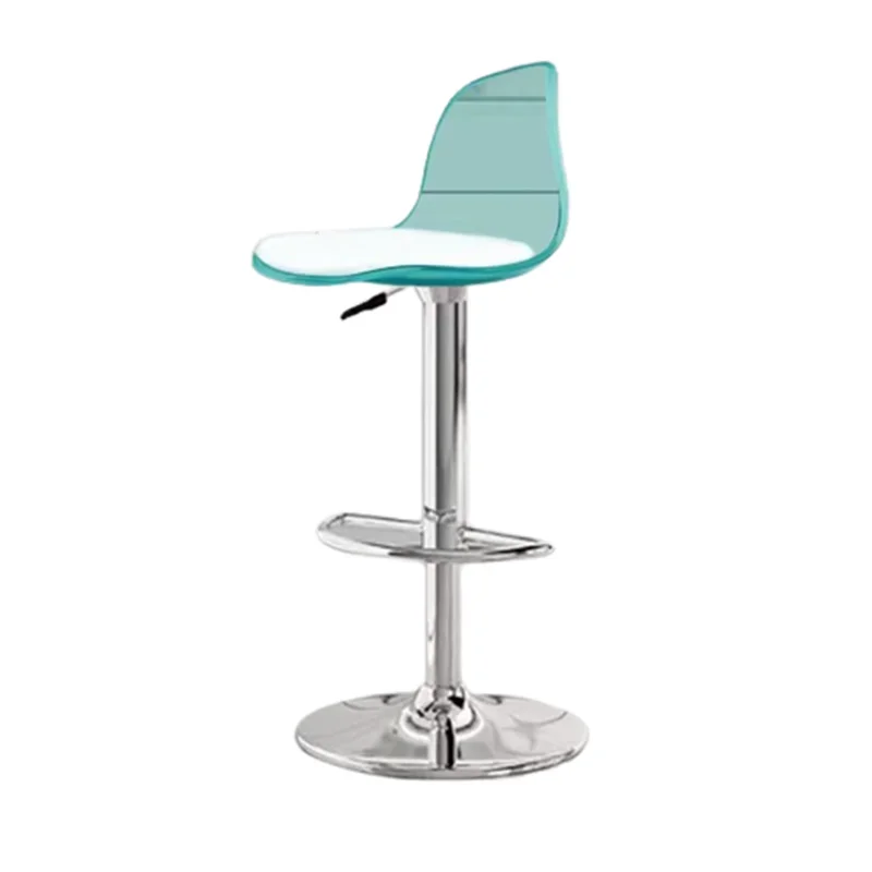 Nordic Minimalistic Bar Chairs Stool Kitchen Rotate Modern Bar Stool Swivel Counter Height Chaises Salle Manger Bar Accessories