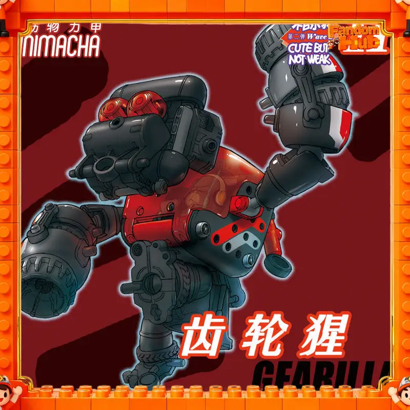 

New Genuine Rihio Animacha Series Vol.2 Blind Box, Infinite Creator Animal Mecha Action Figure Model Toy Fans Gift