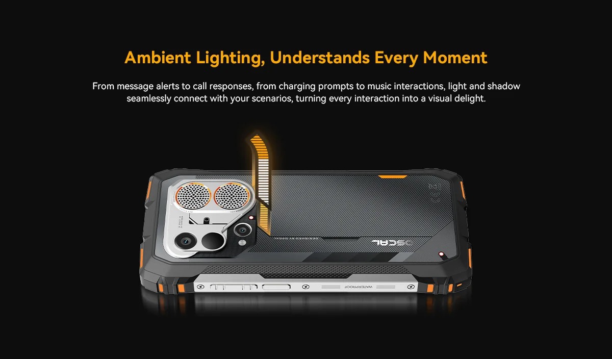 Blackview OSCAL PILOT 6 Thermal Imaging Rugged Smartphone MTK G100 6.67' 2.4K Display 120Hz, 12GB 256GB, 10000mAh Phones Dual 4G