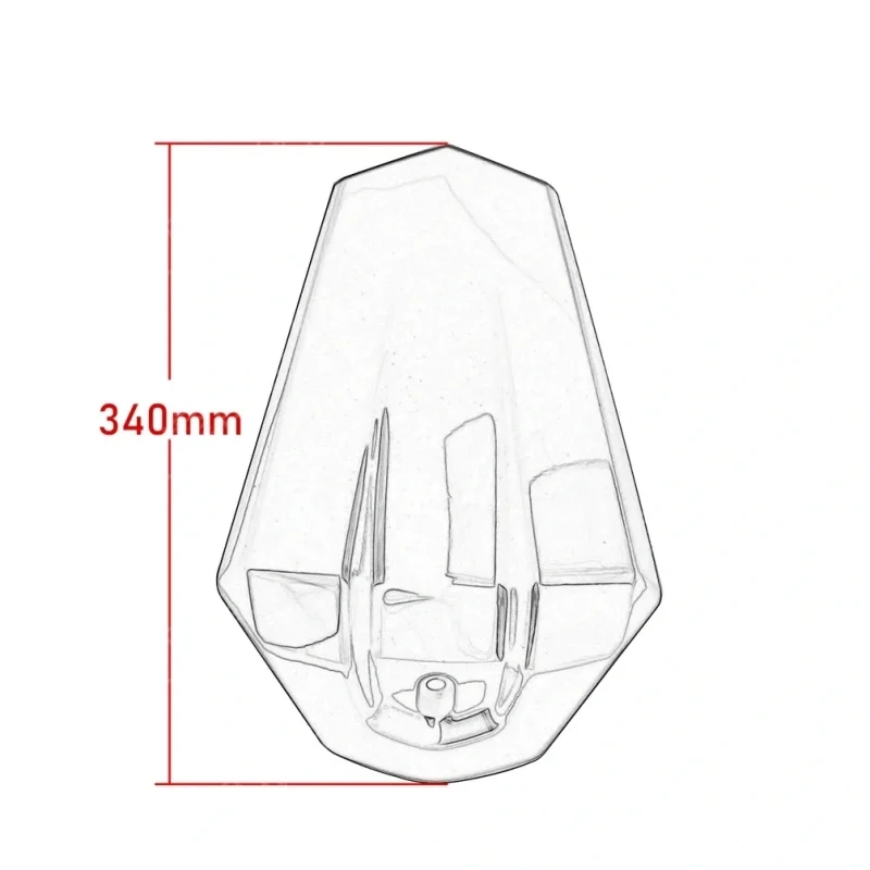 Motorcycle Rear Hump Rear Tail Cover Single Seat Cover Passenger Seat Fairing For Yamaha YZF-R 125 YZF R125 2008-2016 view 5