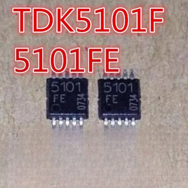 1PCS TDK5101F FE TSSOP10/MSOP10 TDK5100F K100M3 5110 K110B3   RF Transmitter ASK/FSK 2.5V/3.3V 10-Pin   MSOP10