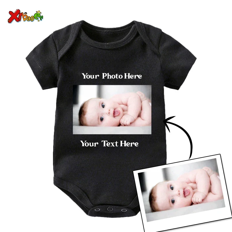 Famille bébé anniversaire Photo t-shirt famille chemise personnalisée personnalisé à manches courtes bébé anniversaire Photo t-shirts votre Photo chemise