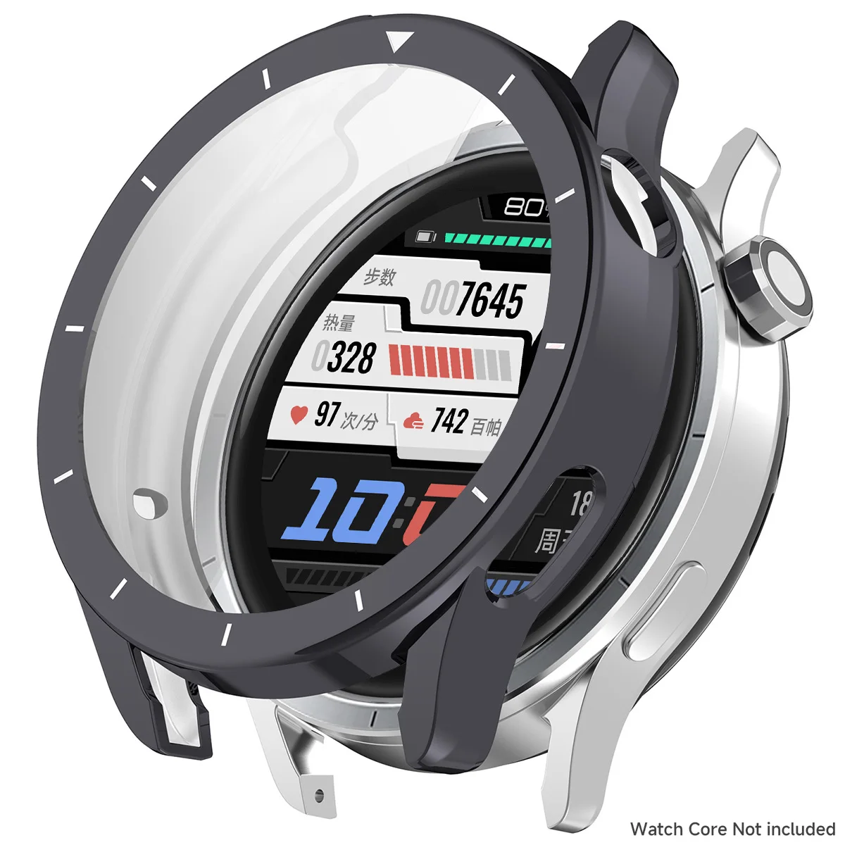 �y�Z�[�����zXiaomi Watch S5�p�I�[���C������TPU�J�o�[�P�[�X�B���S���h�~�ی�BXiaomi Watch S5�Ή��X�N���[���v���e�N�^�[�B