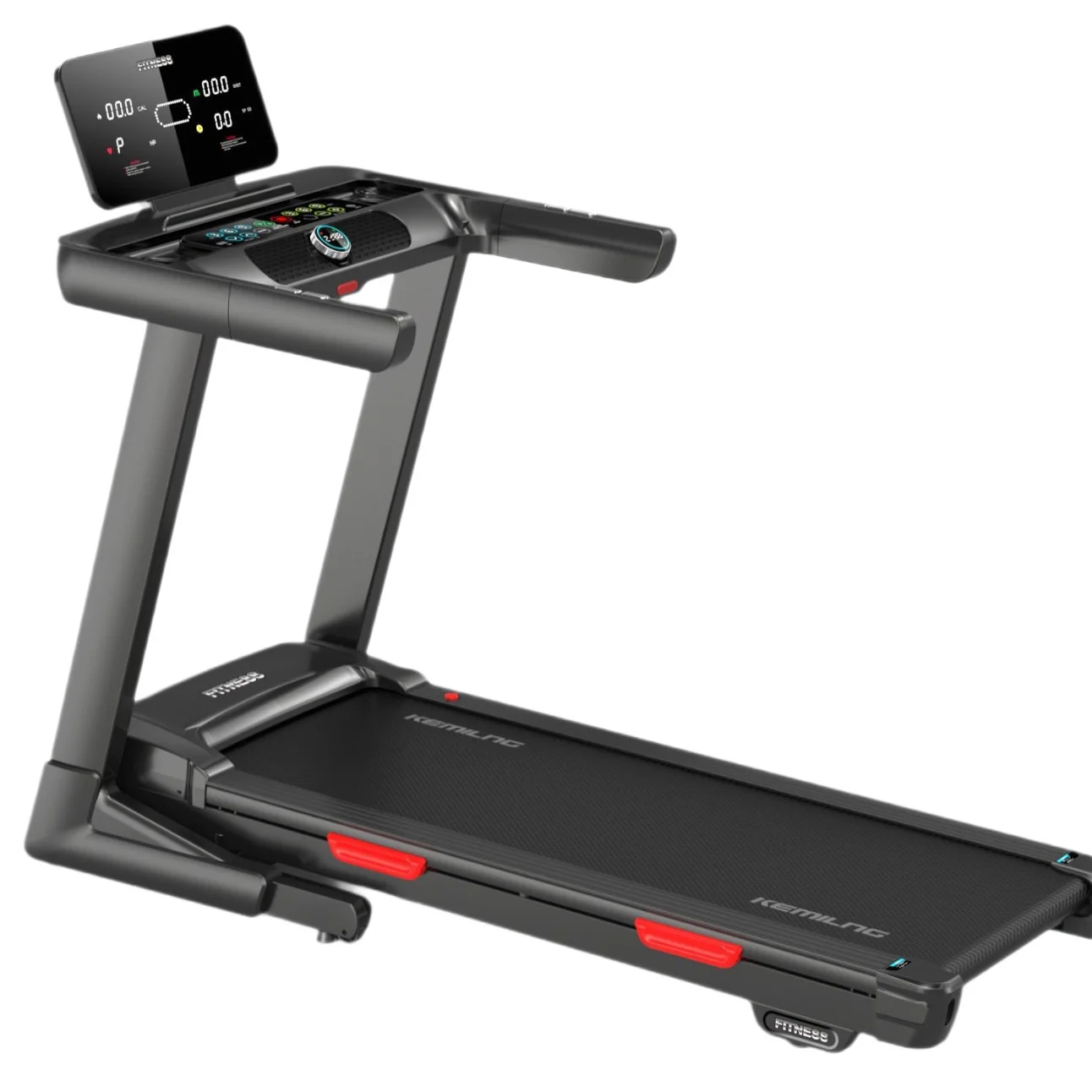 Home Smart Electric Treadmill 3.5HP PVC Multi-Functional Adjustable Incline Maximum Capacity 150kg Foldable Quiet