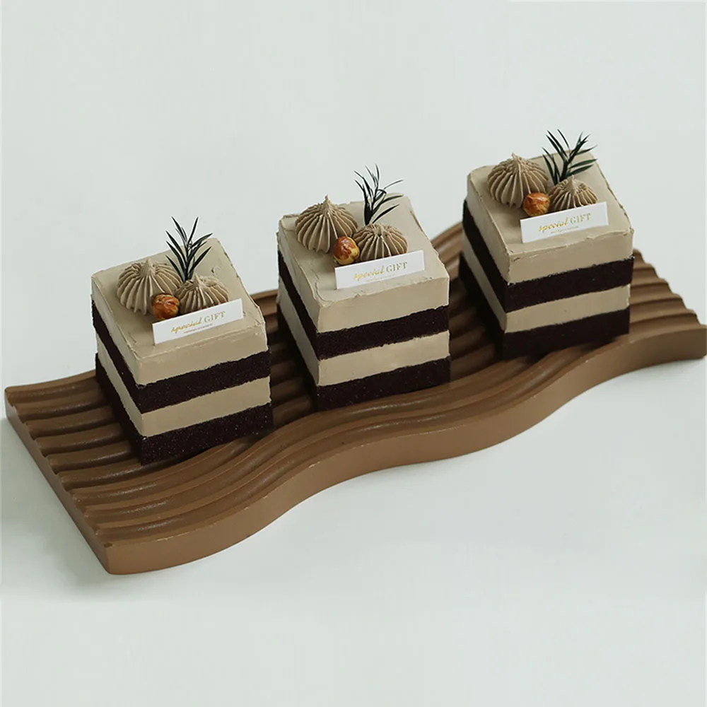 

fake dessert food props wedding birthday festive decorations Party Supplies hazelnut nuts artificial simulation cake model