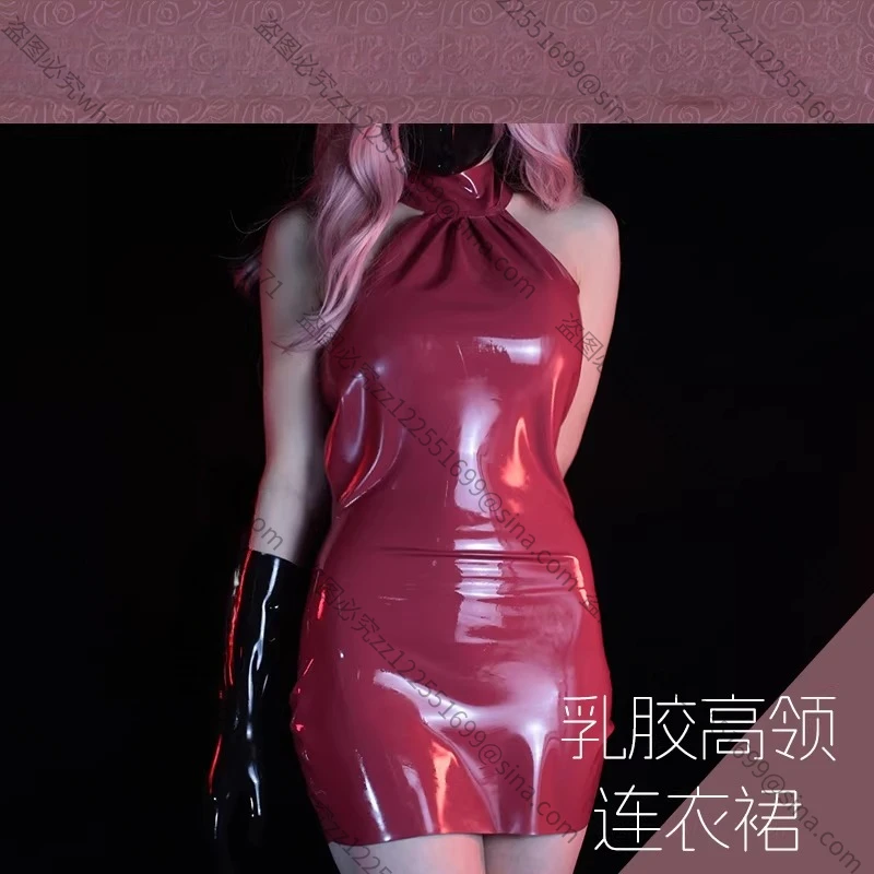 Suitable for Latex, Turtleneck, Dress Accessories, Latex Dress Accessories, Party Vacations