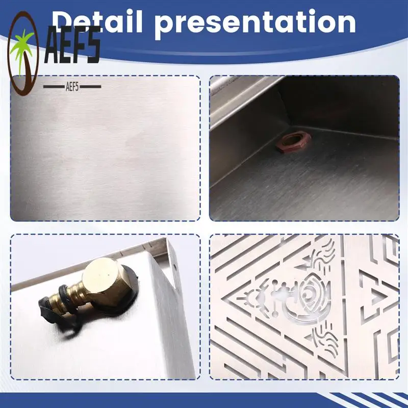 

AEF5-для улицы IGT мобильная настольная доска из нержавеющей стали настольная доска для пешего туризма, рыбалки, пикника, кемпинга