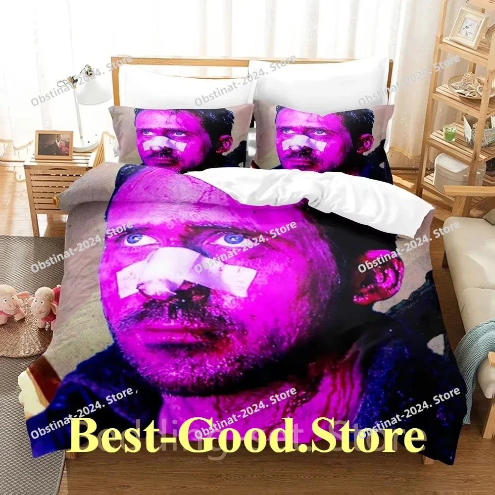 

2024 Ryan Gosling Bedding Set Single Twin Print Bed Set With Pillowcase Bed Duvet Cover Soft Single Double Queen Super King Size