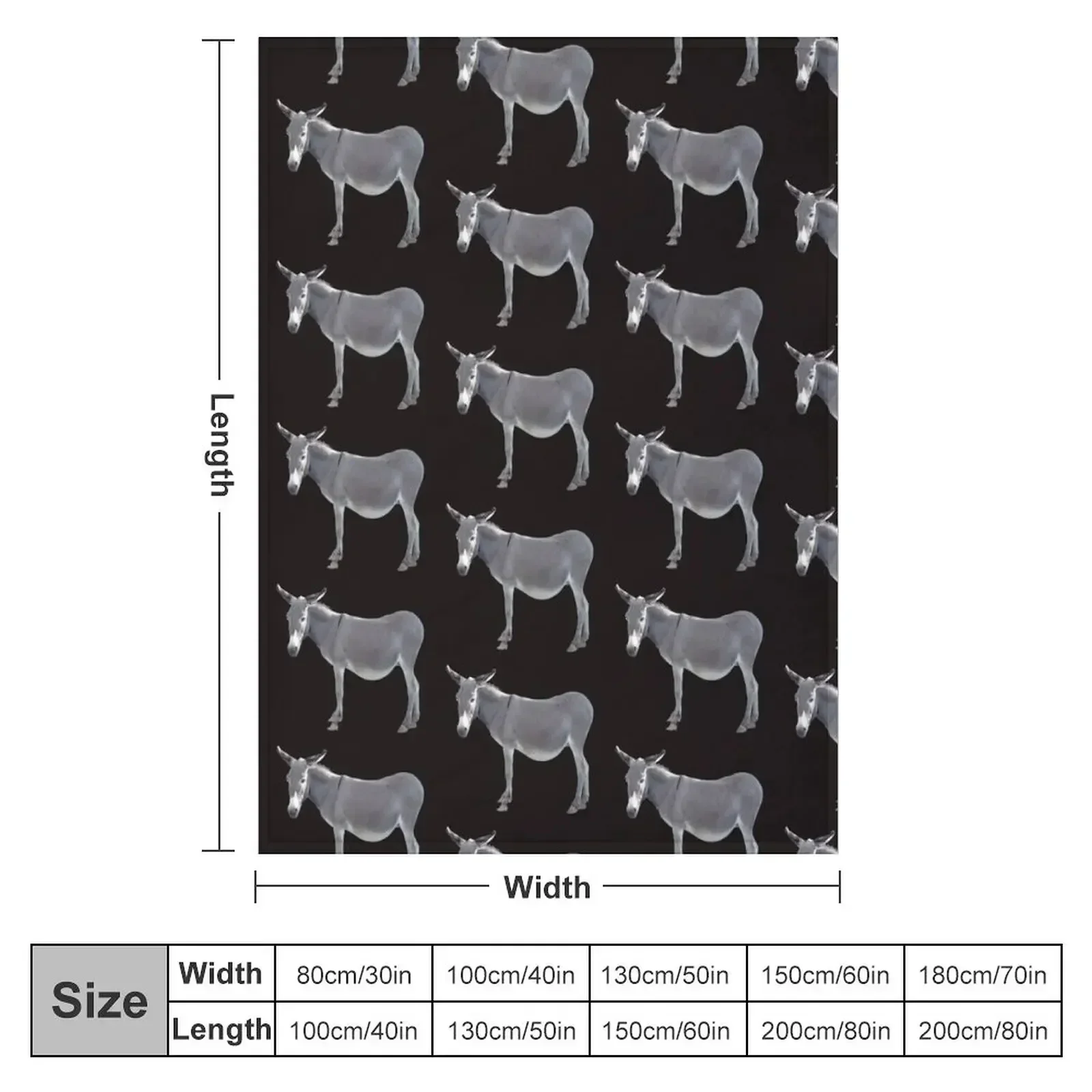 Mr. Mule - Origional Throw Blanket Summer Summer Beddings Quilt Blankets