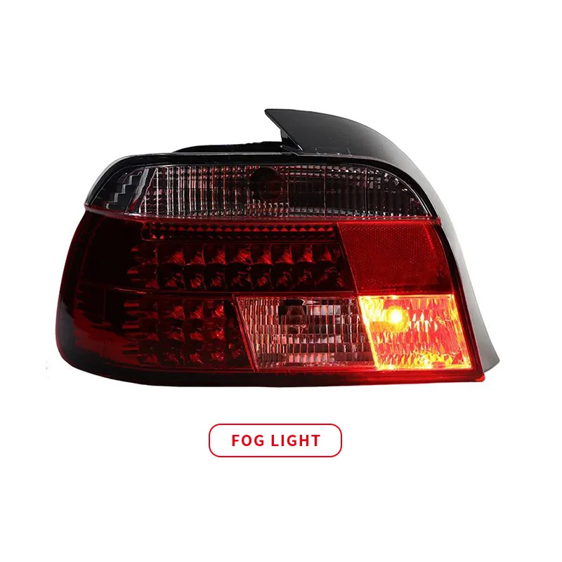 製造卸売工場新デザイン修正されたライトフル LED テールライトアセンブリレッドバック/スモーク BMW E39 1995-2000