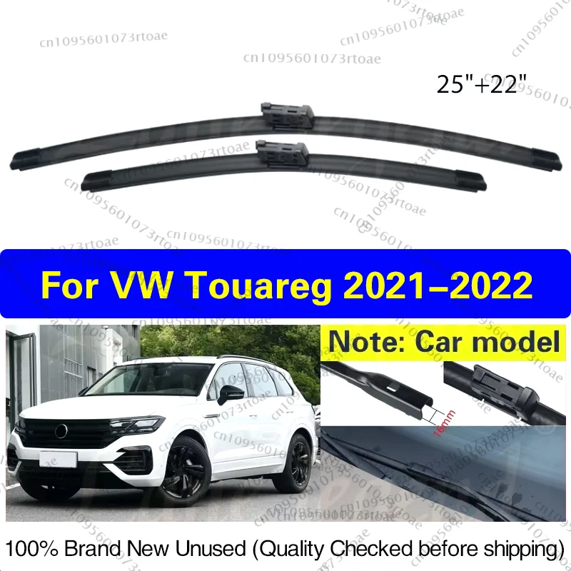 

Для Volkswagen VW Touareg 2021 2022 стеклоочиститель с левым рулем, передние щетки стеклоочистителя, лобовое стекло, щетка от дождя, 25 "+ 22" автомобильные аксессуары