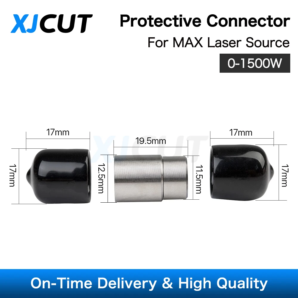 XJCUT Max 0-1.5kW Fiber Laser Source Output Protective Connector Lens Group QBH Protective Cap for Max Laser Cutting Machine