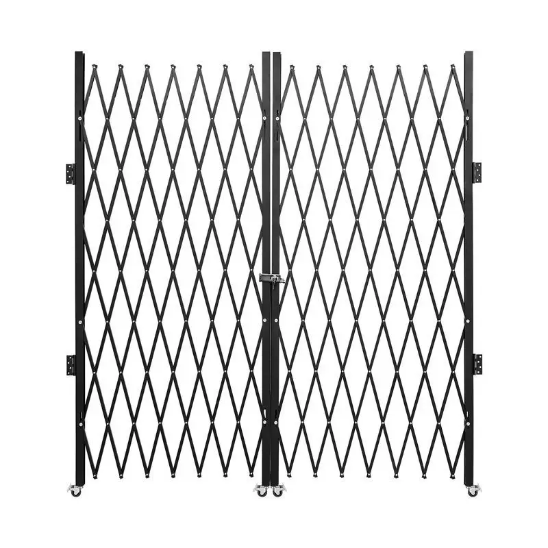 Foldable retractable fence, sliding door courtyard freight elevator shop