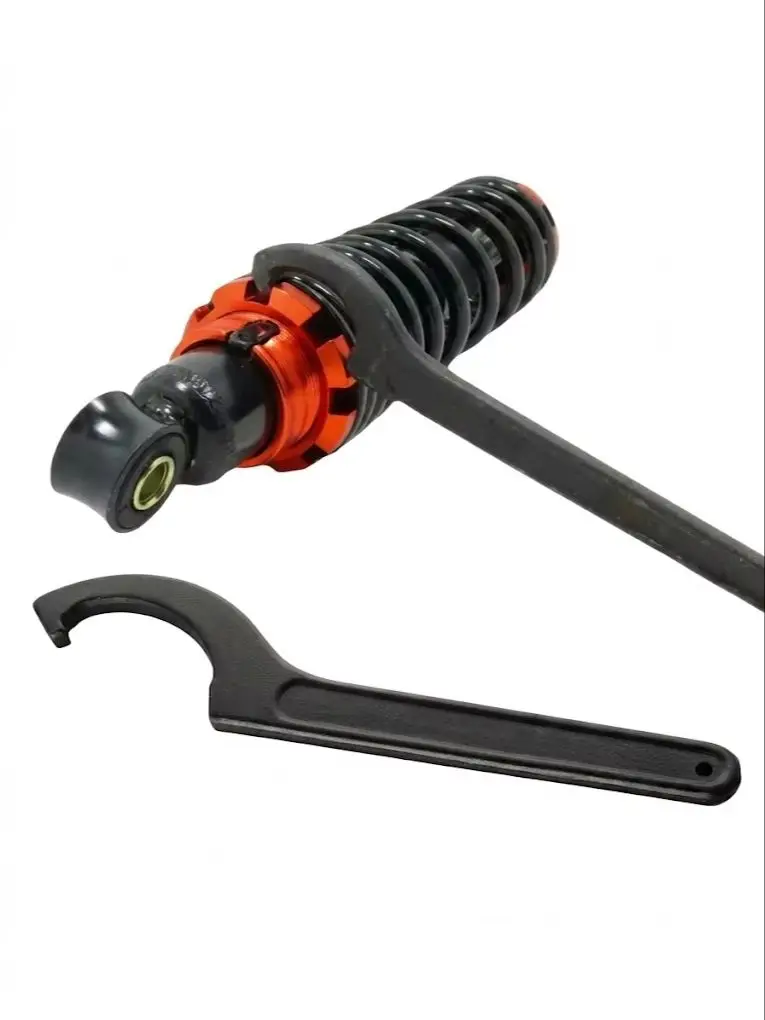 45-52mm Halbmond-Kurvenhakenschlüssel für Motorrad- und E-Bike-Stoßdämpfer-Einstellung, Rundmuttern-Werkzeug