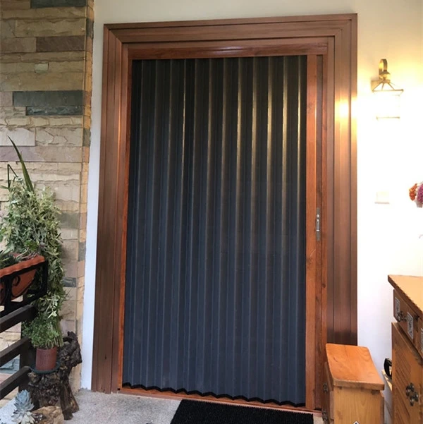 

Aluminum Alloy Pleated Screen Curtain Anti-theft Insect Proof Mosquito Net Sliding Door