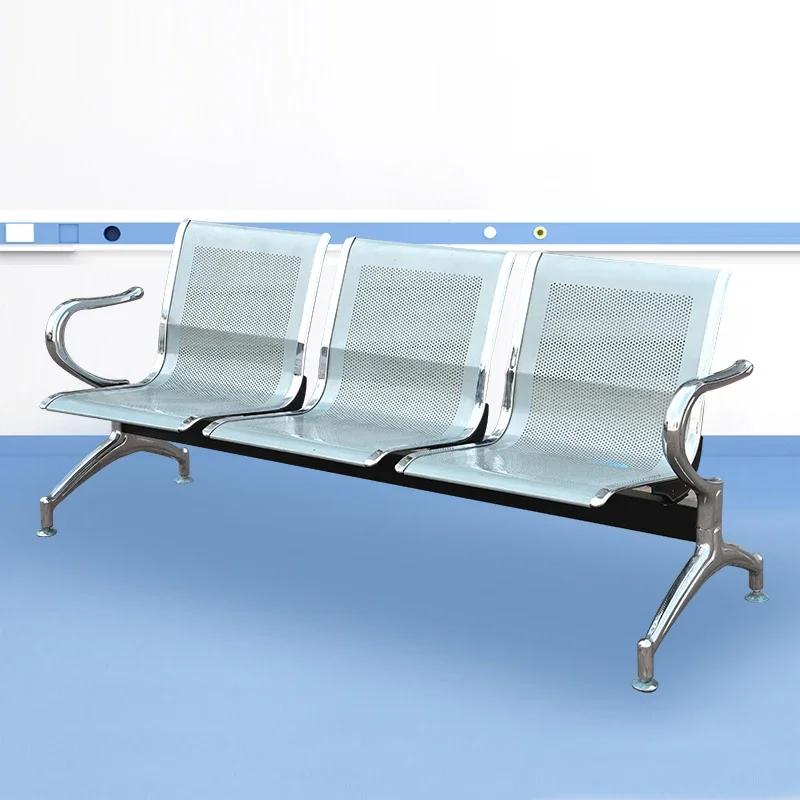 Hospital Waiting Room Metal Transfusion Chairs Reception Chairs Single Medical Office Waiting Room Bench For Clinic Visitor