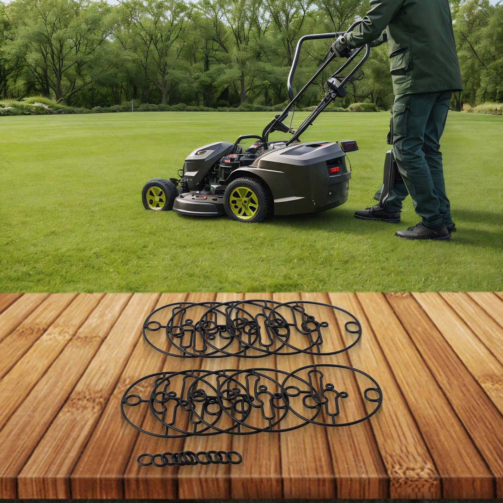 

10 PACK 698781 Carburetor Float Bowl Gasket Seals O-Ring Replace For Nikki Lawn Mowers Engine