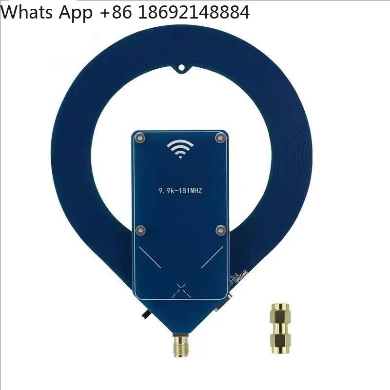 

Small ring antenna aviation portable high gain K6 frequency 10k-180MHz