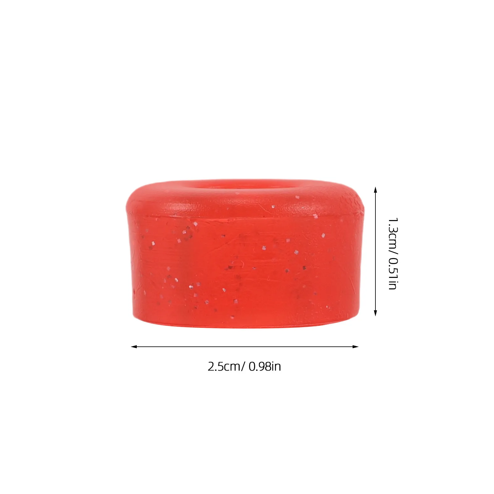 10Pcs Skateboard Shock Absorbers 95A PU Bushings Longboard Roller Skate Vibration Reducers Stability Pads Impact Protection