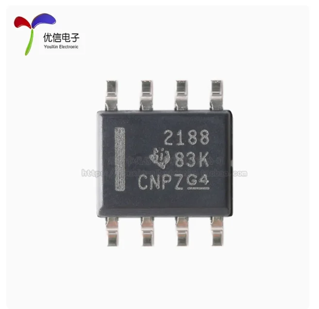 40pcs  OPA2188AIDR OPA2188 2188 SOP-8