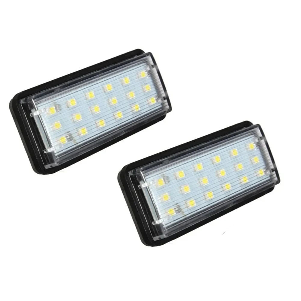 Car New  License plate light white 18 SMD LED For Lexus LX470 LX570 2008-2012 For Toyota J100 Land Cruiser/Reiz 2004-2009