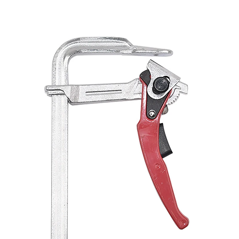 Mft Braçadeira de Aço Resistente Catraca f Braçadeira Barra de Guia de Liberação Rápida Ajustável Sistema Ferroviário Ferramenta para Trabalhar Madeira 120×60 160×60 mm