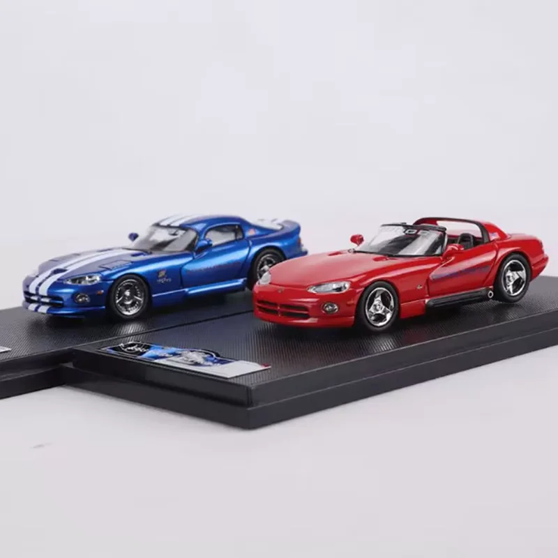 GFCC 1:64 Scale 1993 Viper Convertible/Hard top Alloy Car Model Static Collection Decorated Holiday Toys Souvenir Gift