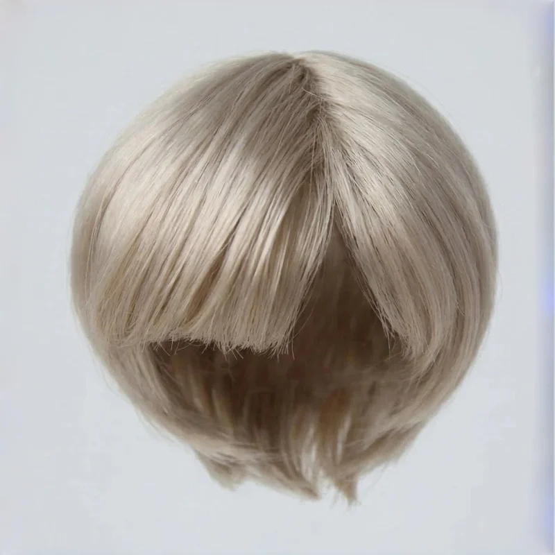 

Jusuns Doll JD341 Short Cut Synthetic Mohair Wig Boyish Style for 16-18cm Vinyl YOSD Dolls 1/6 Scale BJD Hair Accessory