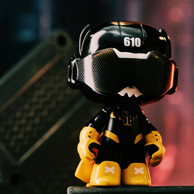 Mr.Bone JR SUPER BONE Schädel Maske Serie Anime Action-figuren Desktop Modell Dekor Sammlung Trendy Spielzeug Überraschung Angepasst Geschenke