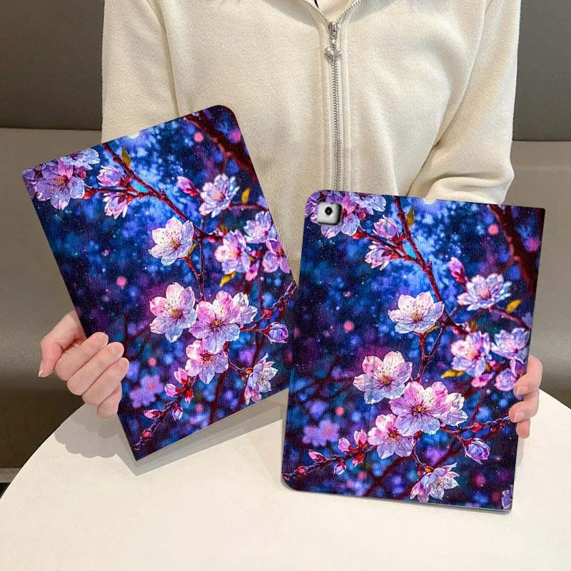 

Luminous Flower Beautiful For iPad Pro Air Mini 2 3 4 5 6 7 7th 8th 9th 10th 11th 10.2 9.7 10.5 10.9 11 12.9 13 Tablet Case