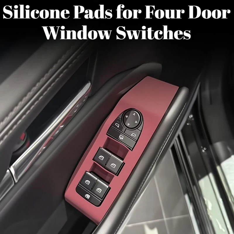 Silicone Central Control Panel & Gear Shift Panel Protective Mat, Interior Protective Sticker Cover for Mazda 3 Axela durable