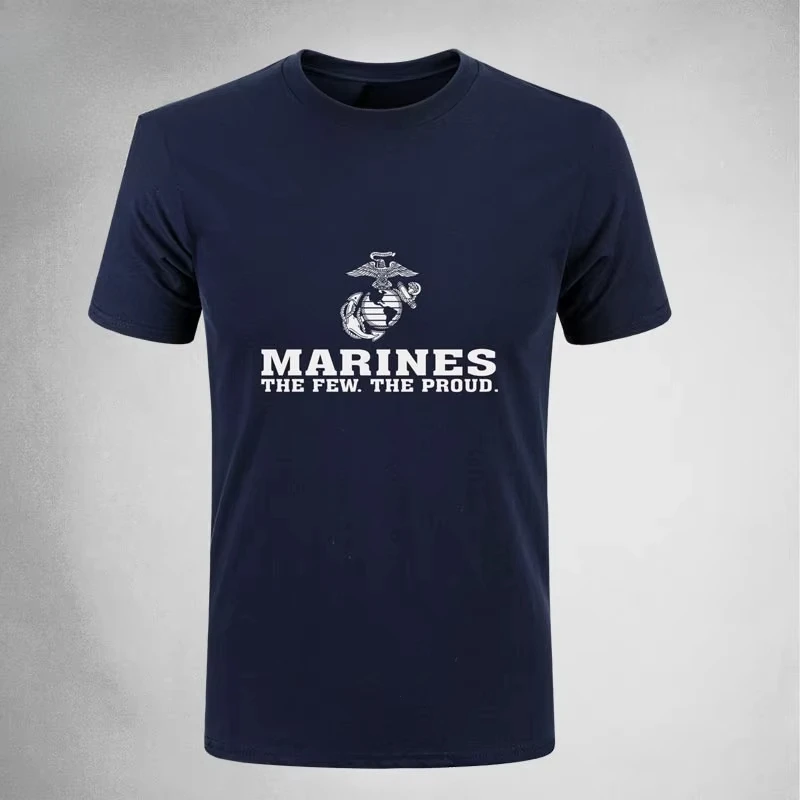 2026 Summer Marine Corps Sport T-Shirt - Fourth Grade Cultural Shirt - Breathable Short Sleeve Pure Cotton Casual Ins Y2k