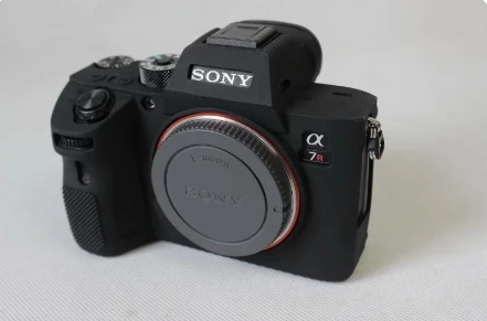 Bonita bolsa suave para cámara de vídeo para Sony A7III A7R3 A7 mark 3 A7 III, funda de silicona, funda protectora para cámara de goma