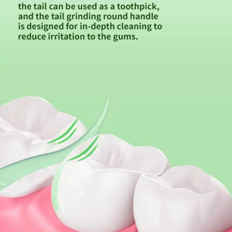 50/100/200 Stuks Ultrafijne Floss Mint Smaak Thuis Set Draagbare Wegwerp Care Floss Staven Diepe Reiniging voor Mondverzorging
