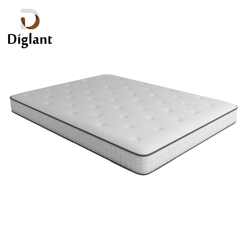 D120 Wholesale Pocket Spring 100% Natural Latex Rubber Foam Mattress With Sponge Fabric Foam Mattress  Size