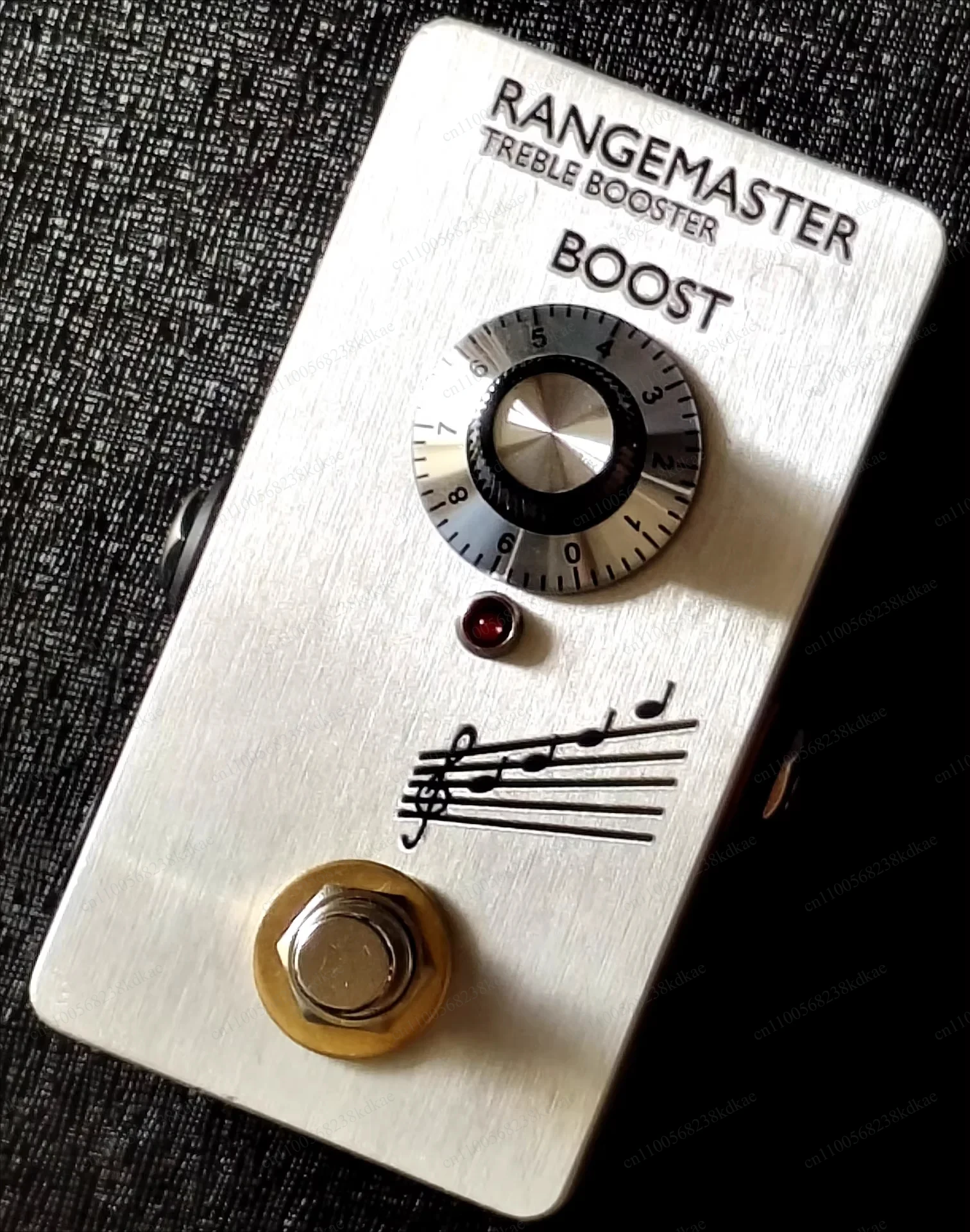 Vintage Treble Booster Effect Pedal Electric Guitar Single Signal Boost Stompbox