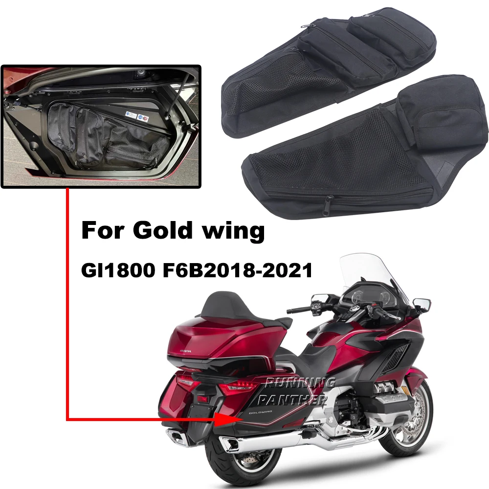 Motorcycle Trunk Lid Organizer Bag Tool Bags Case For HONDA GOLD WING 1800 GL1800 F6B Goldwing GL 1800 2018 2019 2020 2021