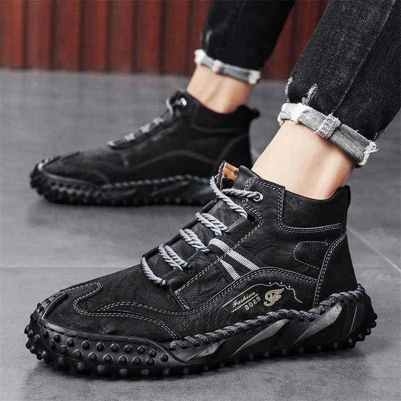 2024 Autumn New Golf Shoes Outdoor Fashion Fitness Golf Men's High Quality Large Casual Walking Shoes