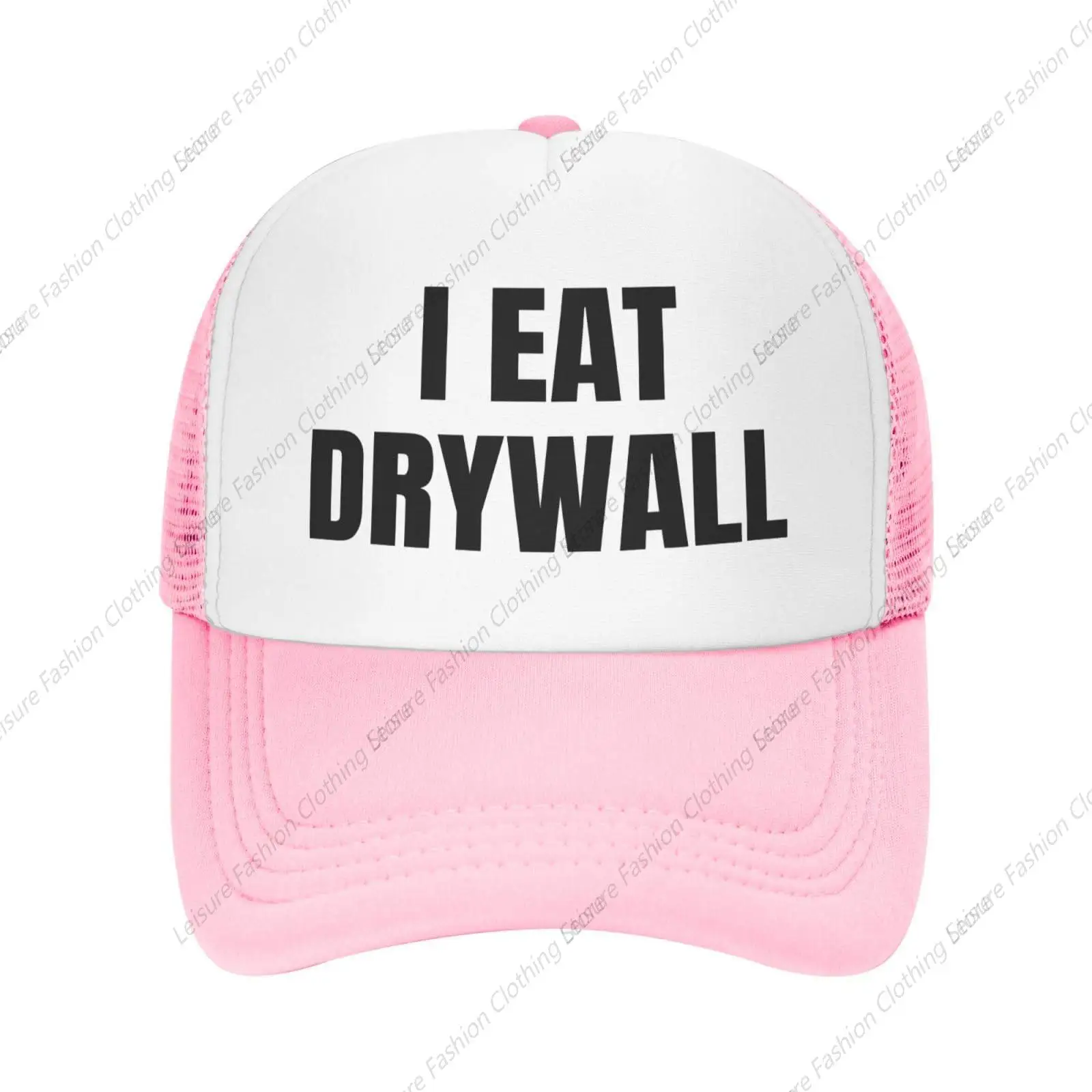 ฉันกิน drywall Topi jala ผู้ชายผู้หญิงหมวกเบสบอลหมวก trucker ของขวัญพ่อ