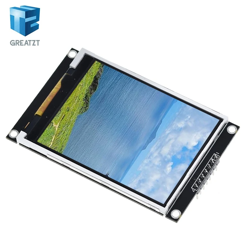 GREATZT 1.77/2.0/2.4/2.8 Inch TFT Color Screen LCD Display Module Drive ST7735 ST7789 Interface SPI 128*128 240*320