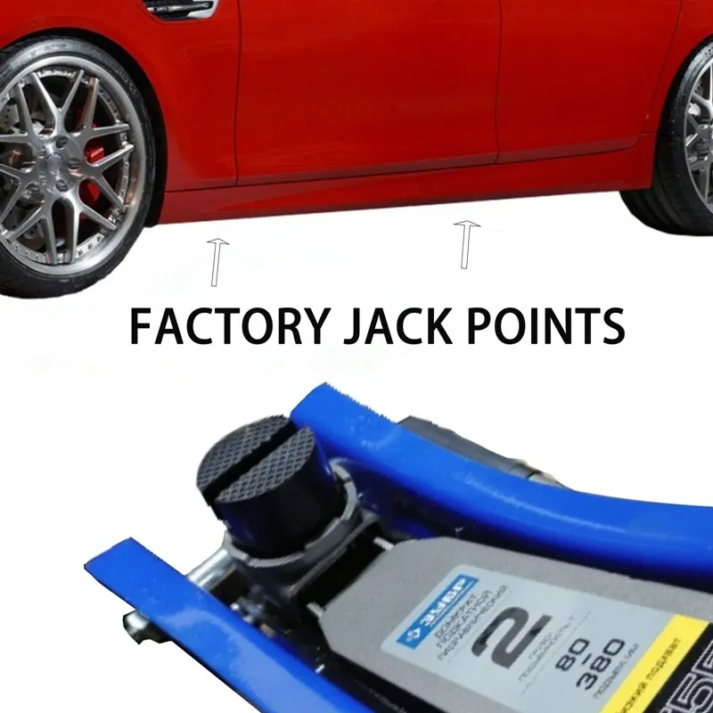 Universal Car Lift Jack Stand Automobile Rubber Pads Frame Protector Adapter Floor Slotted Tool for Lifting Plate Toyota Subaru