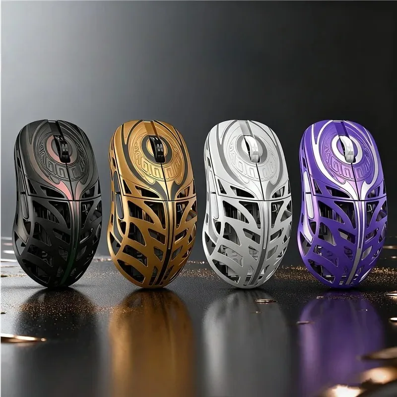 WLMOUSE Strider 45g Magnesium Wireless Gaming Mouse PAW3950HS Sensor 8K Polling Magnesium Alloy Lightweight Dual Micro-switch