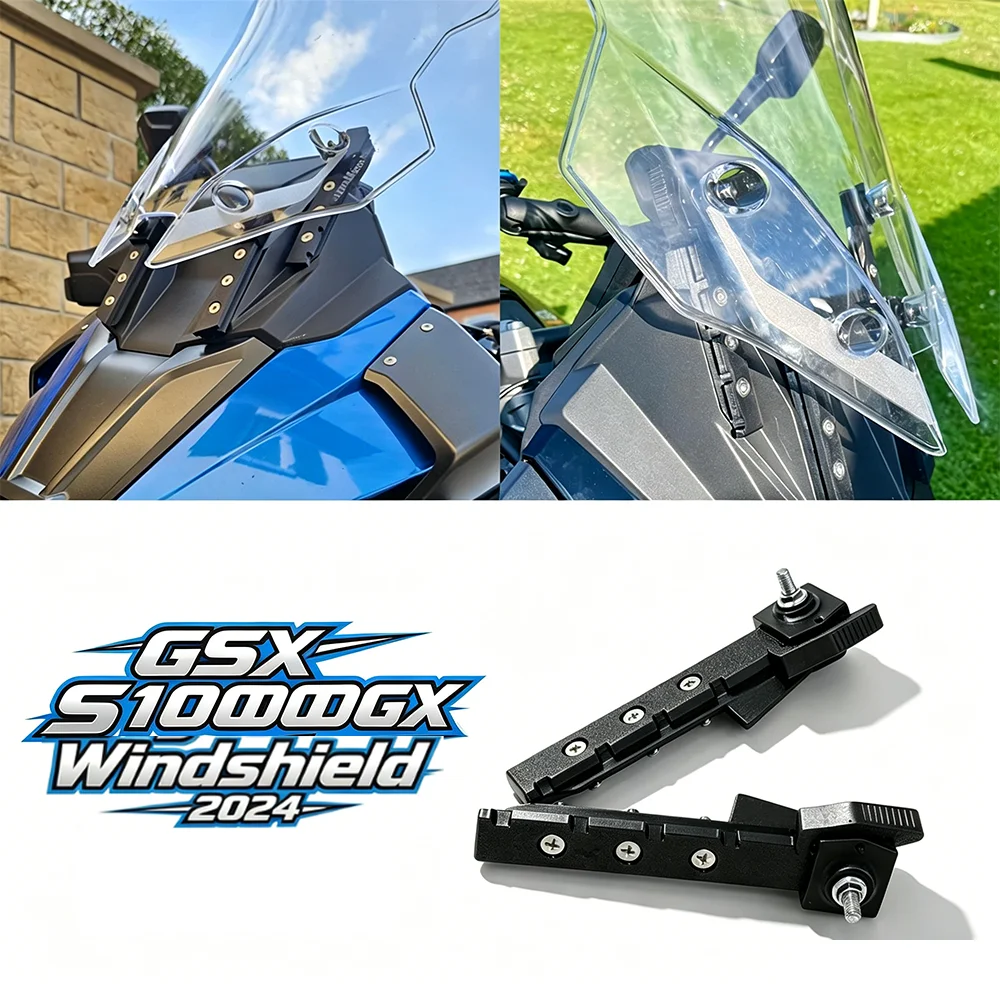 

For SUZUKI GSX-S1000GX Windshield Screen Adjuster GSXS1000GX Height Regulator Bracket GSX S1000GX for Enhanced Riding Experience