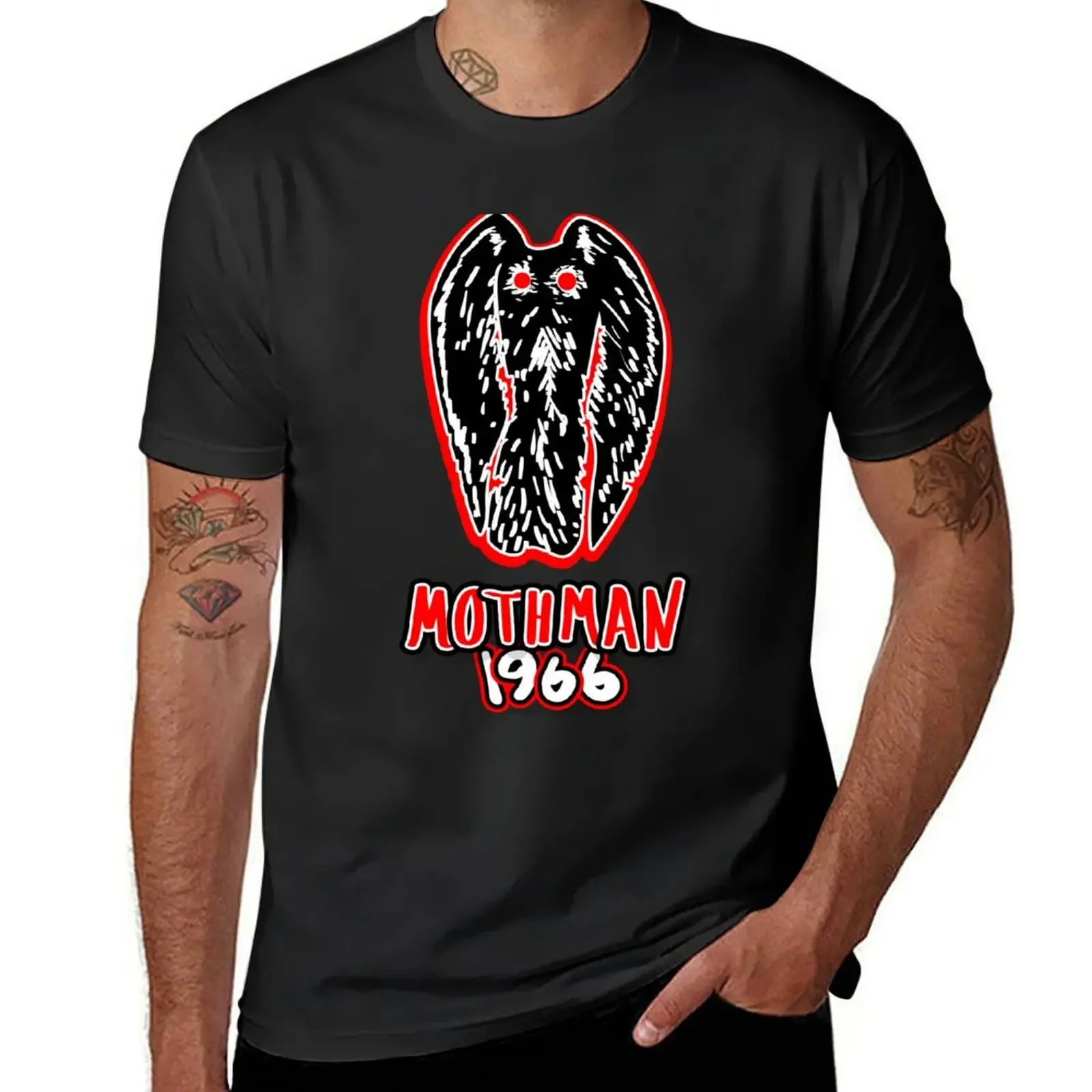 Mothman, 1966 T-Shirt blacks summer tops blue archive designer t shirt men